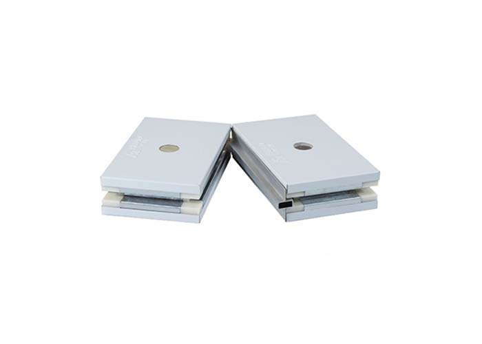 Handmade Cleanroom Rock Wool Sandwich Panel Fireproof 50mm 75mm 100mm Thick 0
