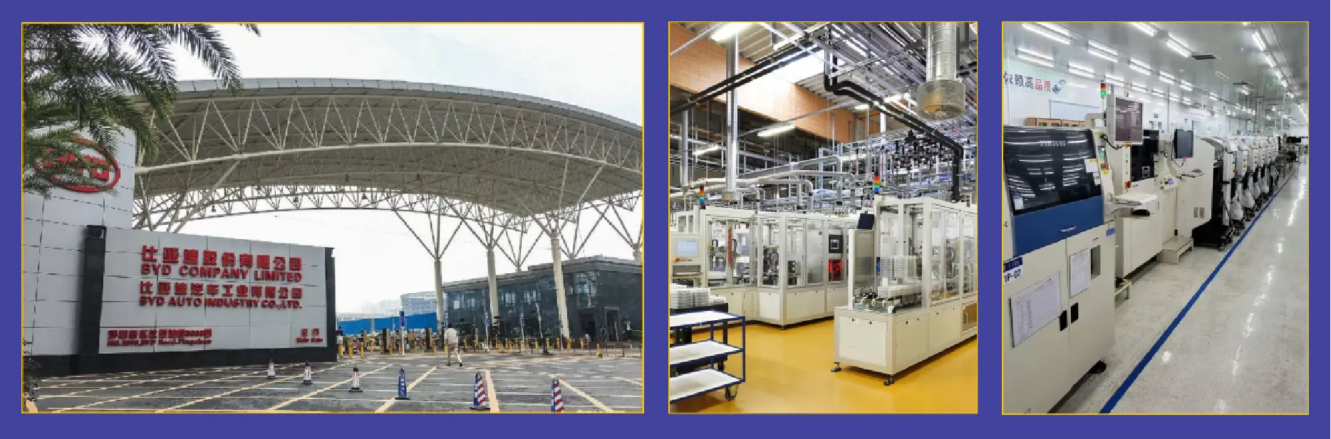 BYD Domestic and Overseas Projects