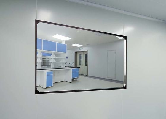 Buy Flush-Mounted View Panel 5mm Double Layer Tempered Glass Clean Room Windows online manufacture
