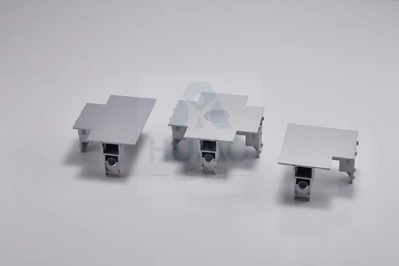 Buy HUAAO Aluminum Profile Accessories Aluminum Corner Bracket Aluminium Fittings Connector online manufacture