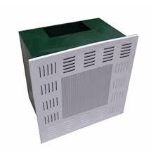 Buy High Efficiency Cleanroom Hepa Filter Box Liquid Tank Air Supply Outlet Galvanized Plate online manufacture