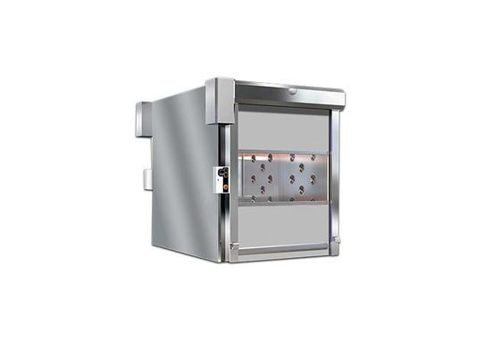 Buy SUS304 Air Shower Clean Room Design , Transparent Window Air Shower Cabinet online manufacture