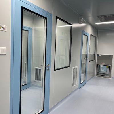 Buy Modular Aluminum Alloy Double Tempered Glass Windows For Cleanroom Hospital Room online manufacture