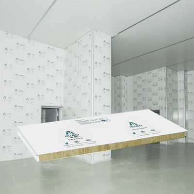 Buy Rock Woll Machine Made Cleanroom Sandwich Panel Sound Insulation 950mm 1150mm Width online manufacture