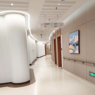 Buy Hospital School Office Cleanroom PVC Flooring Multilayer Composite Vinyl Flooring Roll online manufacture