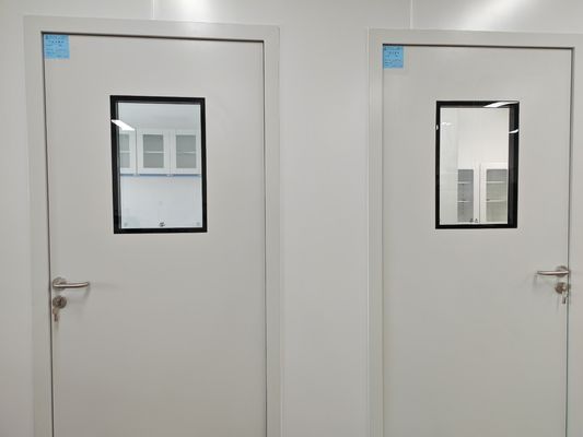 Buy Modular Steel Clean Room Door Hermetic Swing Door 250mm Wall Thick For Laboratory online manufacture