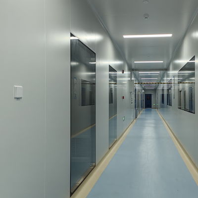 Buy GMP Smooth Surface Cleanroom Tempered Glass Window With Aluminum Frame online manufacture