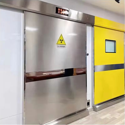 Buy Hospital CT Room X-ray Lead Lined Door Lead Armored Door Automatic Sliding Door online manufacture