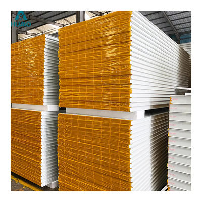 Buy Fireproof 120min GMP Mgo Panel Rock Wool / EPS Clean Room Sandwich Wall Panel online manufacture