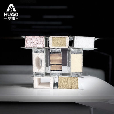 Buy Sandwich Wall Panels Rockwool 50Mm Metal Glass Wool Mgo Sandwich Panels for Walls Clean Room Panel online manufacture