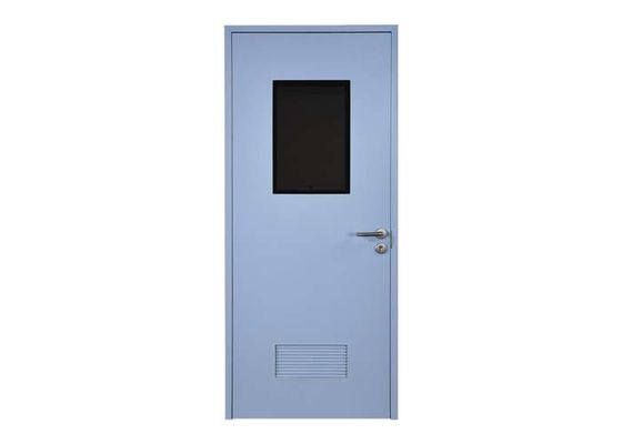 GMP Standard Modular Cleanroom Manul Swing Door Hospital Steel Door