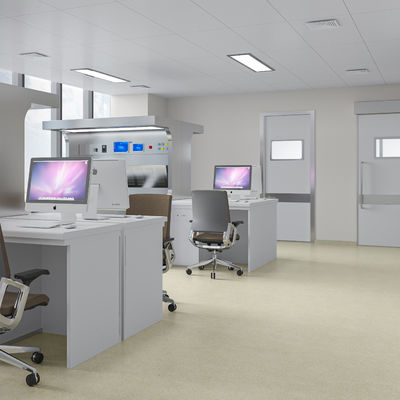 Industrial Vinyl Flooring Rolls Antistatic ESD Flooring For Cleanrooms / Laboratories