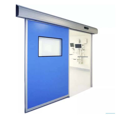 Auto Hermetic Sliding Hospital Doors With Painted Galvanized Steel Material