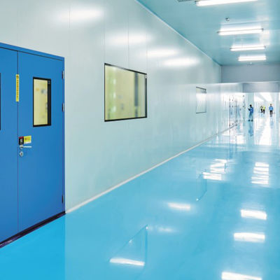 Anti Corrosion Cleanroom PVC Flooring Rolls , Workshop Vinyl Flooring ISO Approved