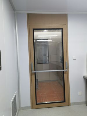 GMP Cleanroom Door System Panic Bar With World Lock High Security