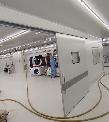 Automatic Hermetically Sealed Surgery Room Sliding Door 304 Stainless Steel
