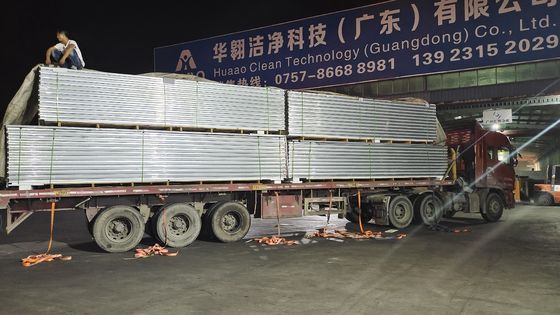 A1 Level Fireproof Handmade Cleanroom Sandwich Panel Magnesium Oxysulfate Core Material