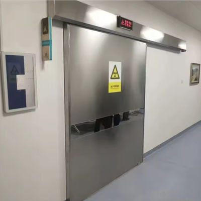 Electric Automatic Lead Lined Door Hospital DR & CT Room X-Ray Proof Lead Door